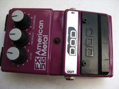 Vintage DOD FX56 American Metal Distortion Guitar Effect Pedal USA