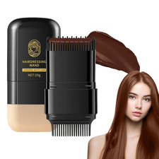 Hair Dye Brush, Hair Color Stick, Portable Hair Dye Comb for Gray Hair Coverage,