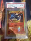 PSA 8 SHINY CHARIZARD 136/135 SECRET RARE 2013 B&W PLASMA STORM GRADED CARD