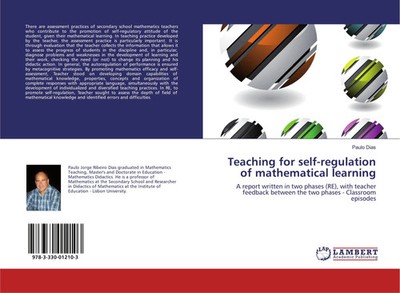 Paulo Dias | Teaching for self-regulation of mathematical learning | Taschenbuch