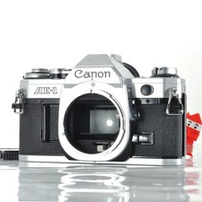 Canon AE-1 Silver 35mm SLR Film Camera Body Tested from Japan Exc 5