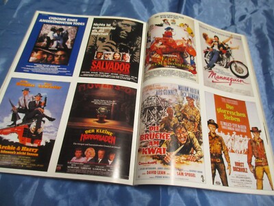Cinema ,  Juli 1987  , Kino - Film - Nostalgie , N 747 , mit  8 Plakat - Karten