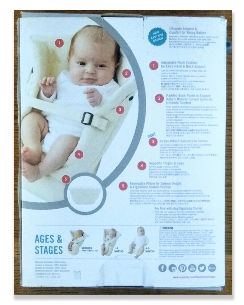 Ergobaby Carrier Newborn How To Use Newborn Insert Ergo Ergobaby