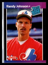 1989 Donruss #42d Randy Johnson Free Shipping