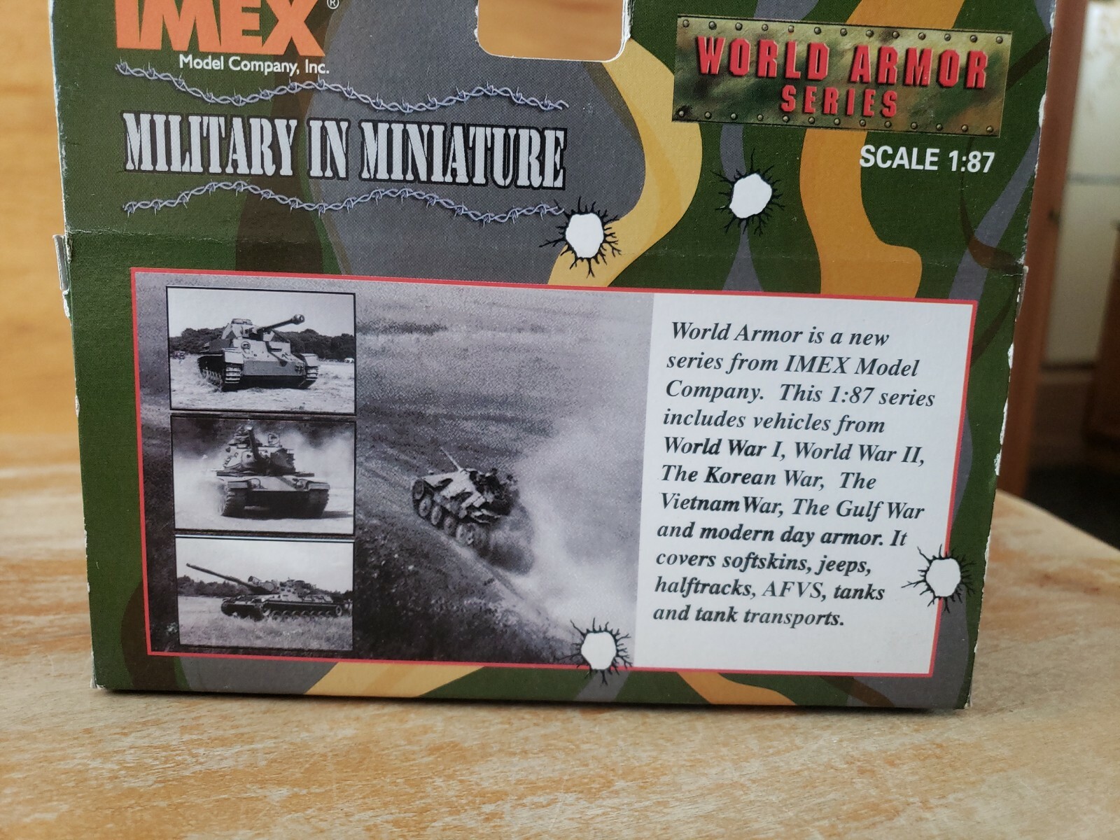 IMEX Military In Miniature German Tank 1:87 Scale World Armor Series Model NEW