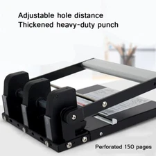 Four-hole Adjustable Hole Punch Paper Manual Hole Punch Binding Hole Punchers