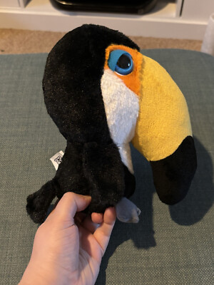 Tukan - Big Headz - Around The World Plüschtier Kuscheltier ca. 8 Zoll
