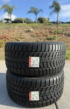 Two Brand New 28535r20 Bridgestone Blizzak Lm-25 Rft Run Flat Winter Snow Tires