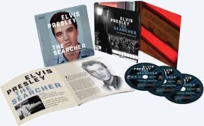 Elvis Presley   The Searcher (Deluxe 3CD set) Sealed Dented Box 263