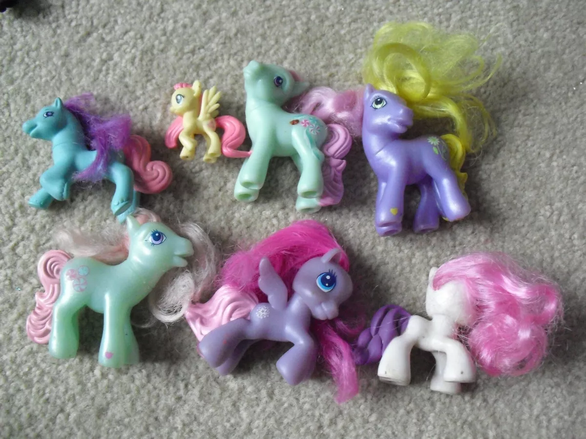 Lot of 7 c 2000s My Little Pony Characters #2