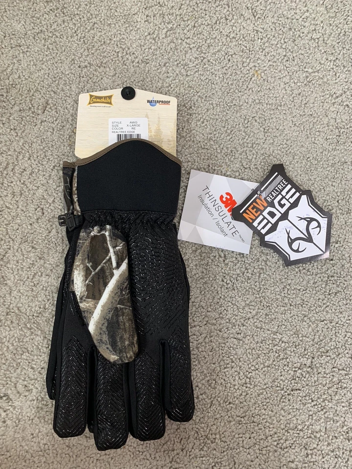 Gamehide Hunter Gloves RealTree Edge XL AWG - Image 2 of 2