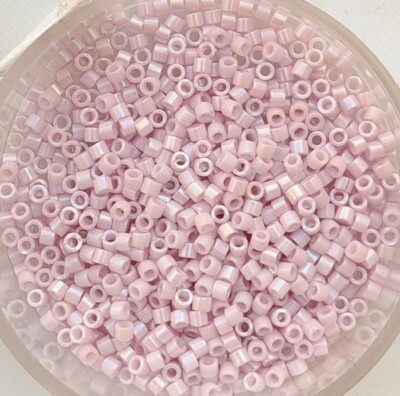 Jap.Miyuki  Delica Beads 5g Zylinderperlen 1,6mm DB 11/0 LILA/ROTTÖNEN Farbwahl