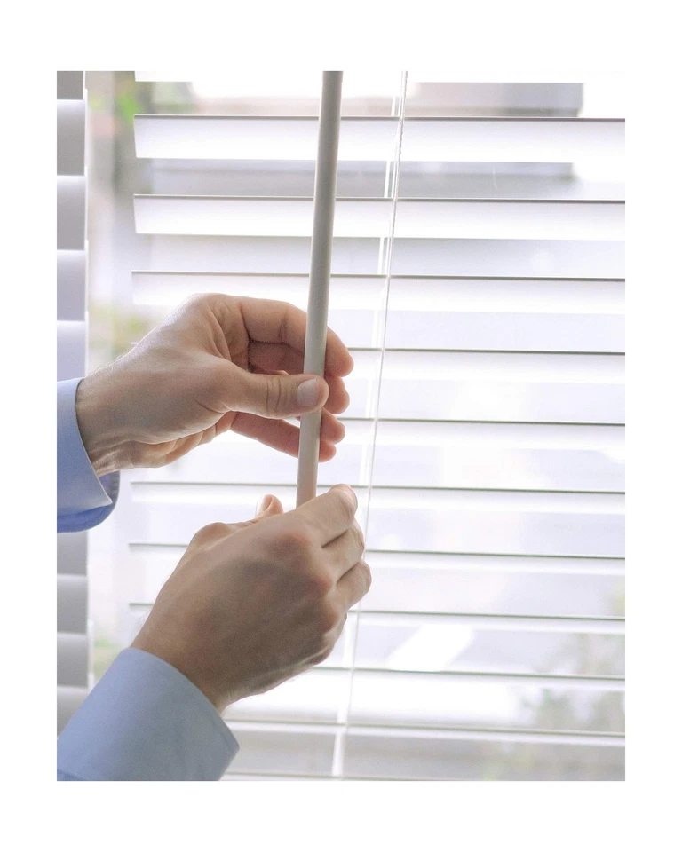 CHICOLOGY Faux, tratamentos de madeira, persianas e persianas, persianas para casa, Woo... - Imagem 3 de 4