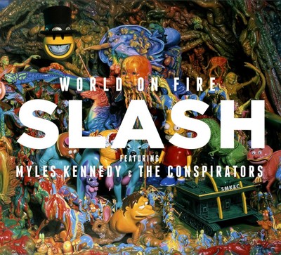 SLASH - WORLD ON FIRE 2 VINYL LP NEU