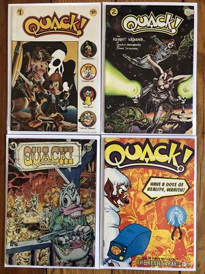 Quack 1 2 4 5 Aragones Kupperberg Butcher Gilbert Mature Howard the Duck Stories
