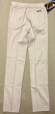 Vintage 1990 s Jordache Pink Pin Stripe Jeans, Deadstock NWT, Size 27x33