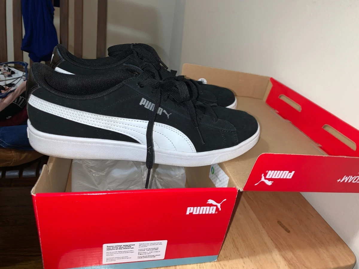Puma disc femme rouge sale