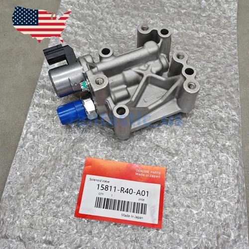 OEM Variable Valve Timing VVT Solenoid For Honda Accord Civic Acura 15811R40A01 - Picture 6 of 8