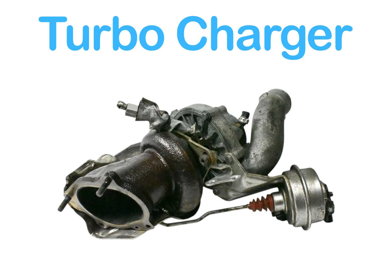 04-10 Bentley Continental GT W12 Front Right Turbo Turbocharger 07C145061AA OEM