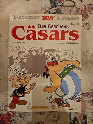 Asterix Das Geschenk Cäsars Band 21 Comic