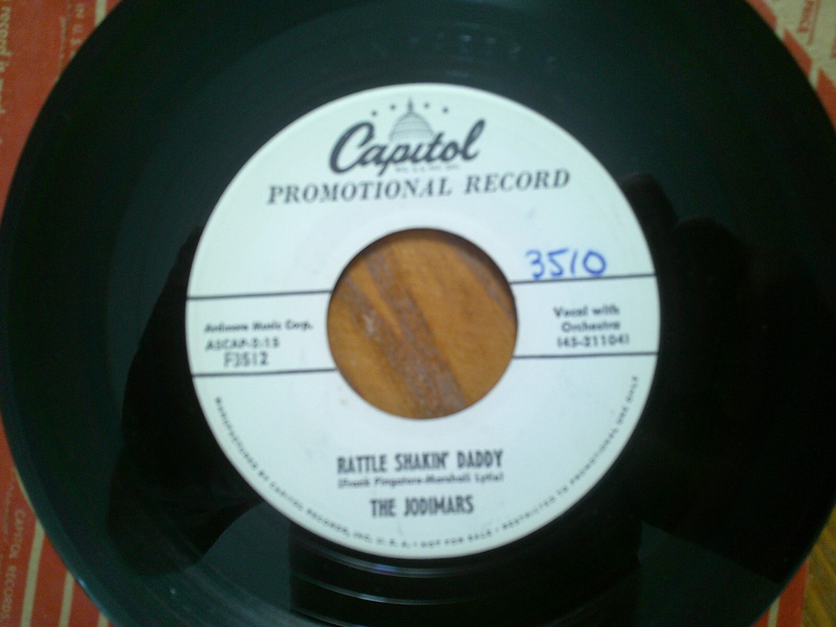 英7” Jodimars Rattle Shakin Daddy / Eat Your Heart Out Annie 45CL14641 CAPITOL RECORDS /00080 PROMO CAPITOL 7