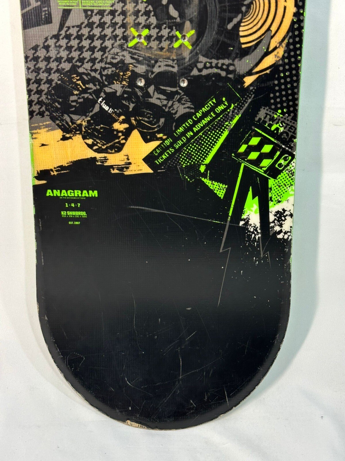 1365 K2 Anagram Mens Snowboard 147 cm eBay