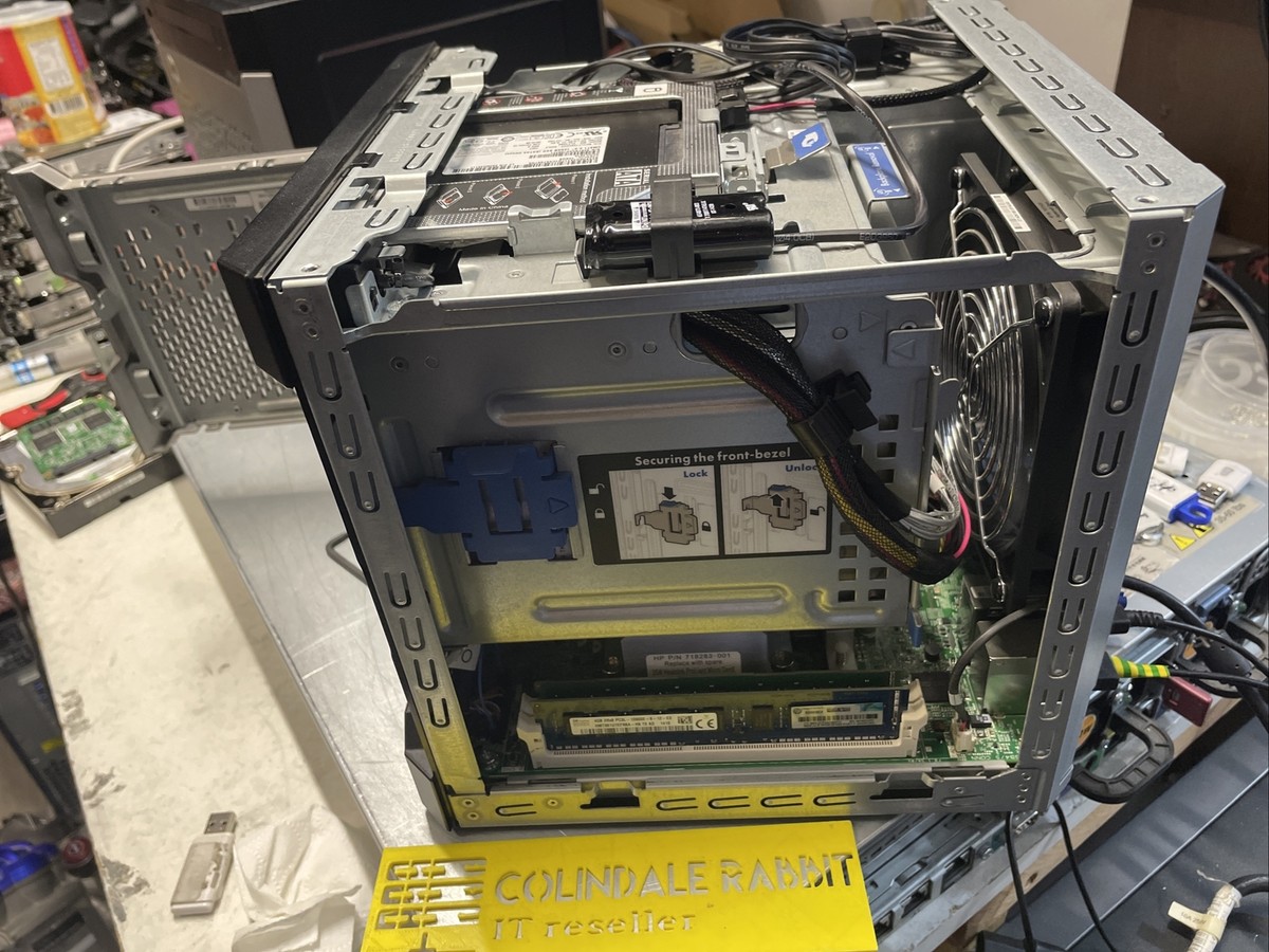 HP ProLiant MicroServer Gen8 3tb*4 12TB p420 ilo error 16GB ecc e3 