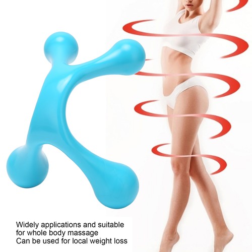 Four Point Handheld Massager Full Body Massage Tool for Waist Neck Foot Leg Head - Picture 3 of 12