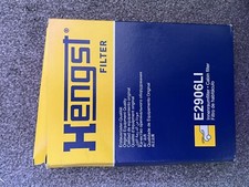 HENGST Pollen Cabin Interior Air Filter E2906LI FOR Aygo 107 C1 Genuine Top Germ