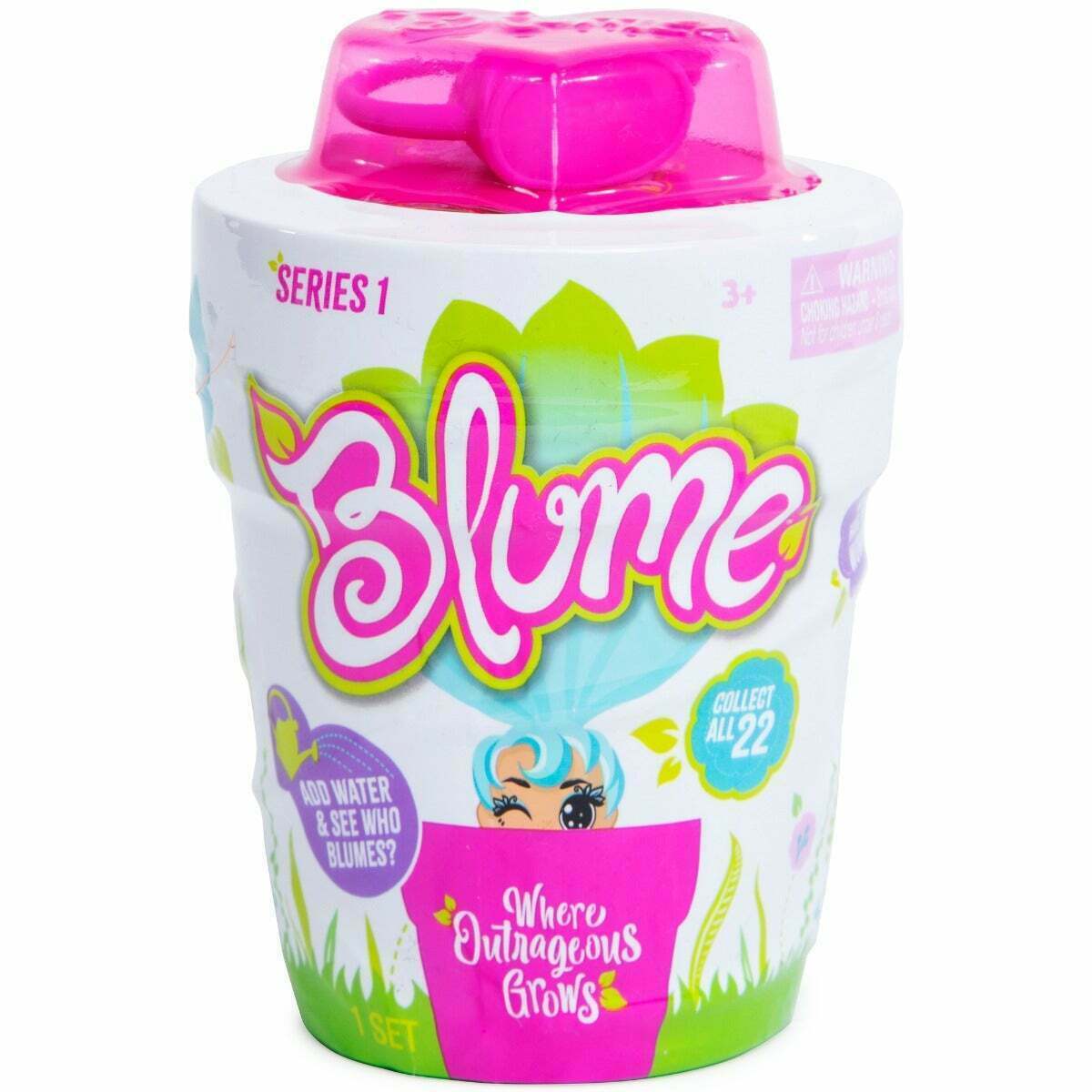 Blume (1) PURPLE RARE Blind Mystery *BLUME* Flower Pot Doll 10