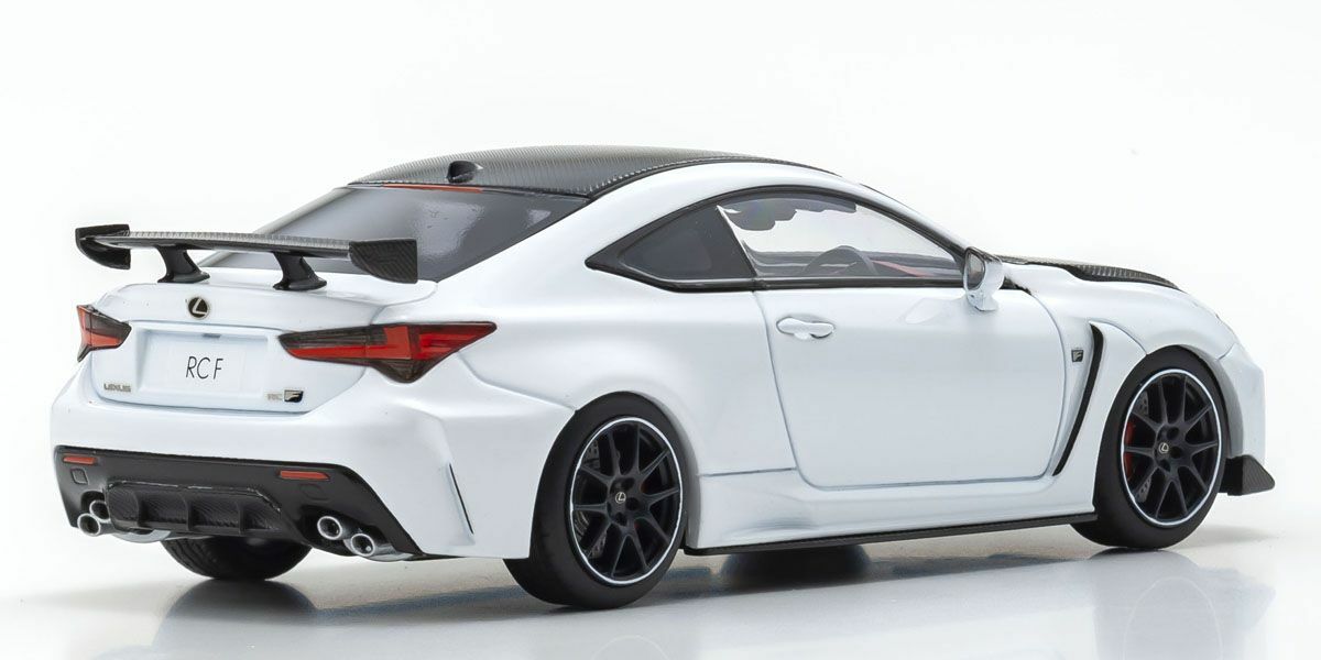 LEXUS レクサスRC F 1/18 ホワイト 1/18 レクサス LEXUS RC F RCF ホワイト カスタム仕様