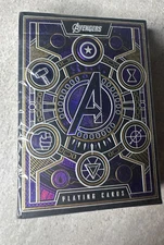 Marvel Avengers: Purple Edition Playing Cards by theory11 Infinity Saga