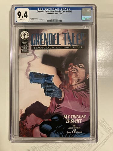 Grendel Tales: Four Devils, One Hell #5 (Dec 1993, Dark Horse) CGC 9.4 (White)