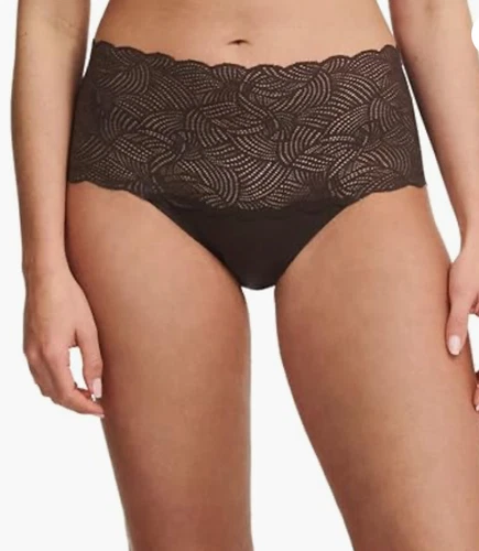 Chantelle SoftStretch LACE HIGH WAIST Briefs One Size Lined Brief Lingerie 8973