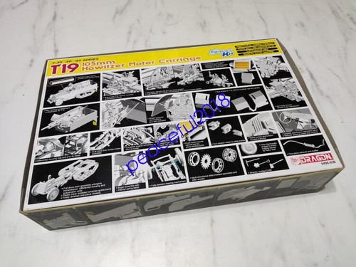 DRAGON 1/35 6496 T19 105mm Howitzer Motor Carriage Model Kit - Picture 6 of 7