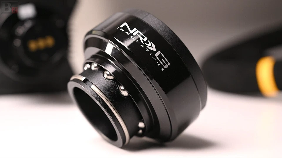 NRG Gen 2.0 Quick Release Black Body/Black Ring SRK-200BK - Image 2 of 3