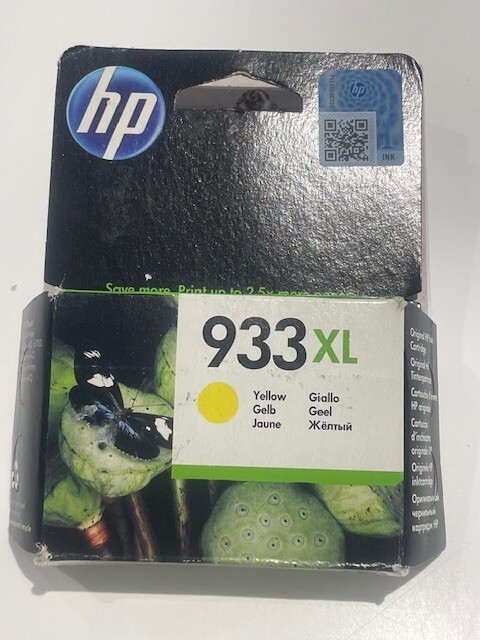 Hewlett Packard HP CN056AE BGX 933XL High Yield Original Ink Cartridge, Yellow