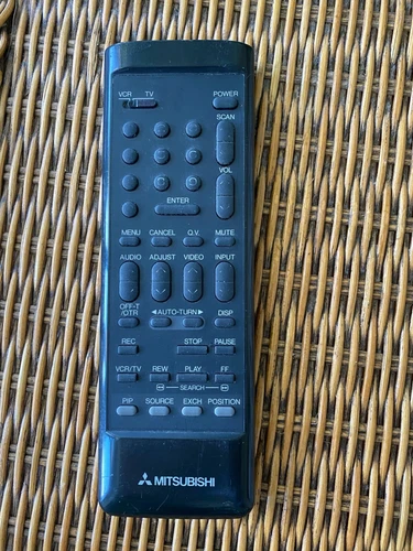 MITSUBISHI 290P005A10 TV VCR REMOTE CONTROL