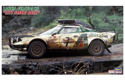Hasegawa 1/24 LANCIA STRATOS HF 1977 Safari Rally Plastic Model