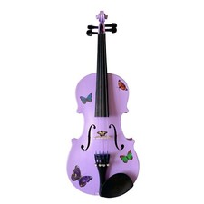 Butterfly Purple 1/4 Violin Outfit