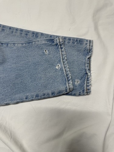 Abercrombie & Fitch Jeans Womens 30/10S Ames Low Rise Slim Boyfriend Distressed - Picture 14 of 14