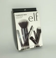 E.L.F. 33071 Flawless Face 6 Piece Brush Collection Concealer C Angled Stipple