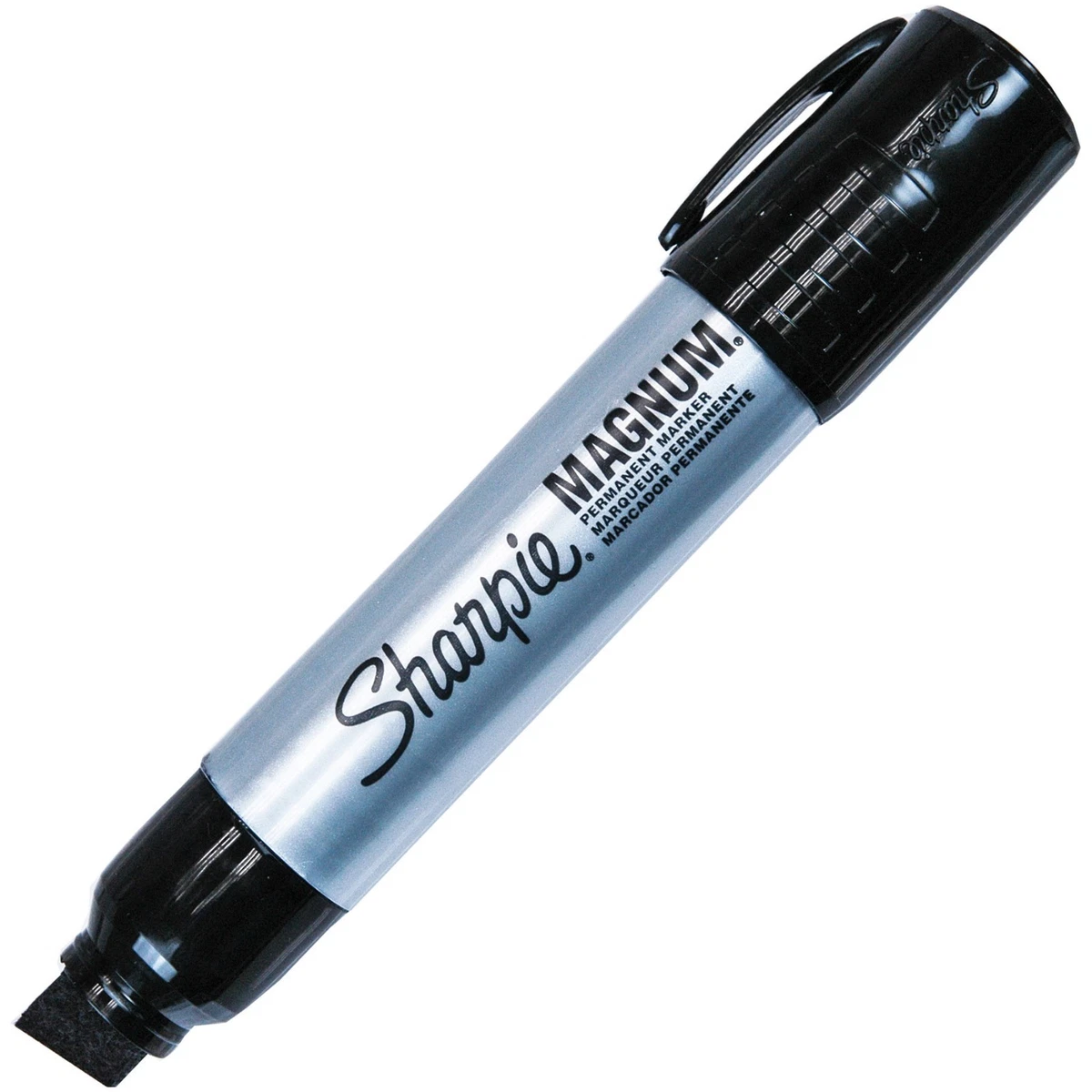 Sharpie Magnum 44 Jumbo Permanent Black Markers, 44001, Pack of 6