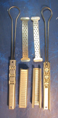 Overhead Aerial Flat Telephone Cable Service B Drop Wedge Clamp Pack of (2)