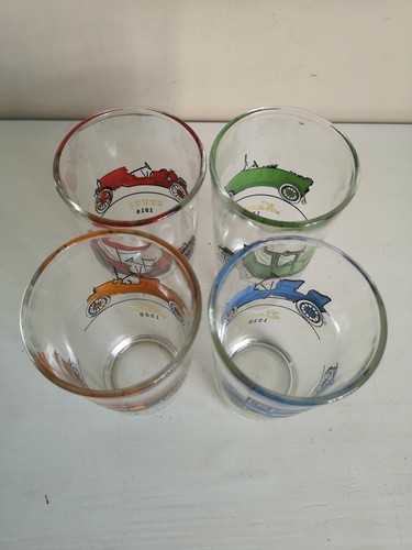 Set of 4 Vintage Hazel-Atlas "American Car" Highball Glasses - Picture 3 of 4