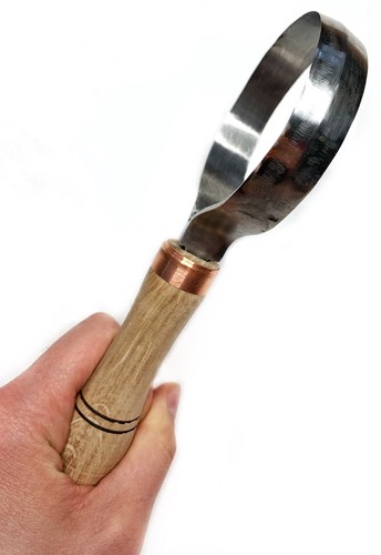 Wood Carving Scorp Knife. Round Carving Tool for Bowls, Spoons and Cups-STAMESKY - Picture 2 of 6