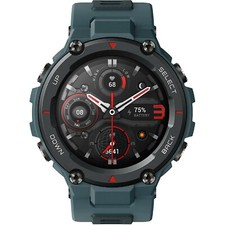 Amazfit T-Rex Pro Steel Blue Bluetooth Smartwatch NEW