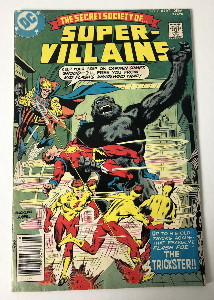 The Secret Society of Super Villains #8 Newsstand | eBay