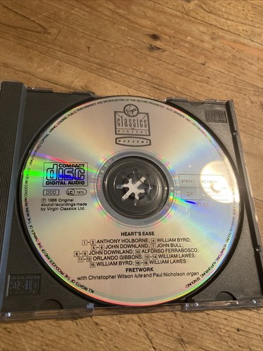CD Anthony Holborne , William Byrd , John Dowland , John Bull Hearts Ease06989 - Bild 2 von 4