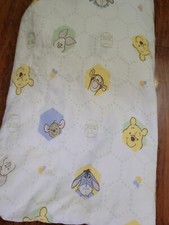 Vintage Winnie The Pooh Crib Sheet Fitted